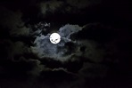 Free Images : light, cloud, atmosphere, darkness, night sky, full moon ...