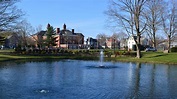 Whitman Town Hall as seen from the Town Park | Town parks, Town hall ...