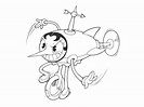 Hilda Berg From Cuphead Coloring Page | Coloring pages, Cartoon ...