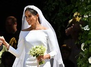 Here are the photos of Meghan Markle's wedding dress and veil, which ...