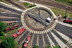 Drehscheibe am Bahnbetriebswerk Magdeburg-Rothensee | Inspiration ...