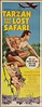 Tarzan and the Lost Safari (MGM, 1957). Insert (14" X | Lot #53465 ...
