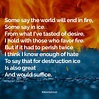 Robert Frost, Fire & Ice ~ ~ ~ I first heard a line of this from Into ...