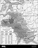 Karte der westlichen Russland zeigt jüdischen Ansiedlungsrayon ...