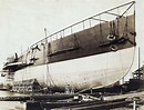 SS Great Eastern before launch, 1857. Largest ship in the world for 42 ...