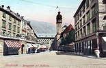 Innsbruck 1910, Burggraben – josefauer.com