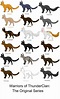 Image for warrior cats thunderclan cat names #CatNames | Warrior cats ...