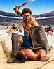 Spartacus the gladiator in the ring | Roman gladiators, Gladiator ...