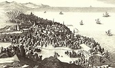 View of Trebisonda at the beginning of the XVIII century (J ...
