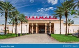 Front Facade Of Cinemark Paradise 24 Movie Theater - Davie, Florida ...