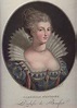 Isabelle de Ludres (1647 - 1726). Mistress of Louis XIV from 1675 to 1676. She openly declared ...