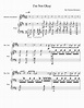 I'm Not Okay Sheet music for Piano, Baritone Saxophone | Download free ...