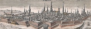 KÖNIGSBERG schöne Gesamtansicht um 1740 sehr selten! Original! | eBay