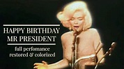 Marilyn Monroe Happy Birthday Mr President Dress Video