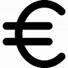 Euro Symbol Icon Drawing PNG Transparent Background, Free Download ...