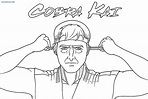 Dibujos de Cobra Kai para colorear | WONDER DAY — Dibujos para colorear ...