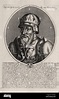 Portrait of Theodoric I - French engraving 17th century Stock Photo - Alamy