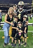 Derek Carr's wife Heather supports quarterback in New Orleans Saints debut