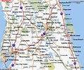 mid_florida_central_florida_map.gif (600×500) | Map of florida, Map of ...