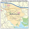 Aerial Photography Map of Guilford Center, CT Connecticut
