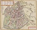 Vicenza by Braun and Hogenberg, 1588 - CartaHistorica