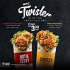 KFC launches Twisters with two exciting flavours!
