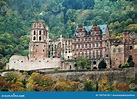 Castillo De Heidelberg, Alemania Foto de archivo - Imagen de cultura ...
