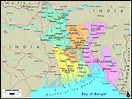 Карты Бангладеша | Большие карты Бангладеша с возможностью скачать и ...