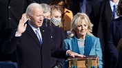 'A democracia prevaleceu', diz Joe Biden ao tomar posse como presidente ...