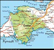 Map of Devon, England, UK Map, UK Atlas