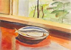 Sold Price: Jack Humphrey, Canadian (1901-1967), Trout with Red Table ...