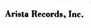 Arista Records, Inc. Label | Releases | Discogs