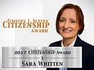 Sara Whitten Wins Timothy J. Sexton Citizenship Award | Shiel Sexton