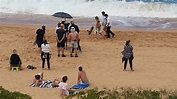 Home and Away Filming - Palm Beach - YouTube