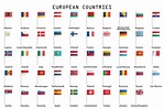 banderas de europa en blanco 1217451 Vector en Vecteezy