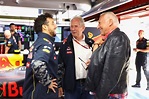 Dietrich Mateschitz, Red Bull Besitzer mit Dr. Helmut Marko, Red Bull ...