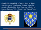 Canada (New France) - презентация, доклад, проект
