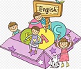 Descarga gratis | Niño, Dibujos animados, Idioma inglés, Alfabeto ...