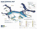 Vancouver Airport Terminal Map Airport Map, Vancouver Map, Downtown ...