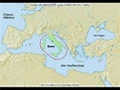 Mapa dinámico de la expansión romana - imperioromano.com | Education, Map, Words