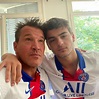 Benjamin Castaldi et son fils Simon sur Instagram - Purepeople