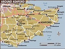 Map of Ashford