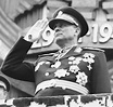 President Marshal Tito Salutes Photograph by Underwood Archives