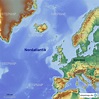 StepMap - Nordatlantik - Landkarte für Deutschland