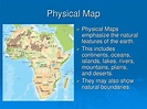 Difference Between Political Map And Physical Map - United States Map