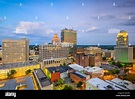 Winston-Salem, North Carolina, USA skyline Stock Photo - Alamy