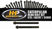 Caterpillar Head Bolts C15 / Acert / 3406E Diesel Engine Performance ...
