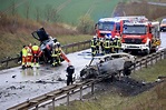 Horrorunfall in Thüringen: Sieben Menschen sterben auf einer Landstraße