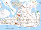 Atlantic City tourist map - Ontheworldmap.com