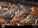 Argelia, vista elevada de antiguas casas de la aldea Fotografía de ...